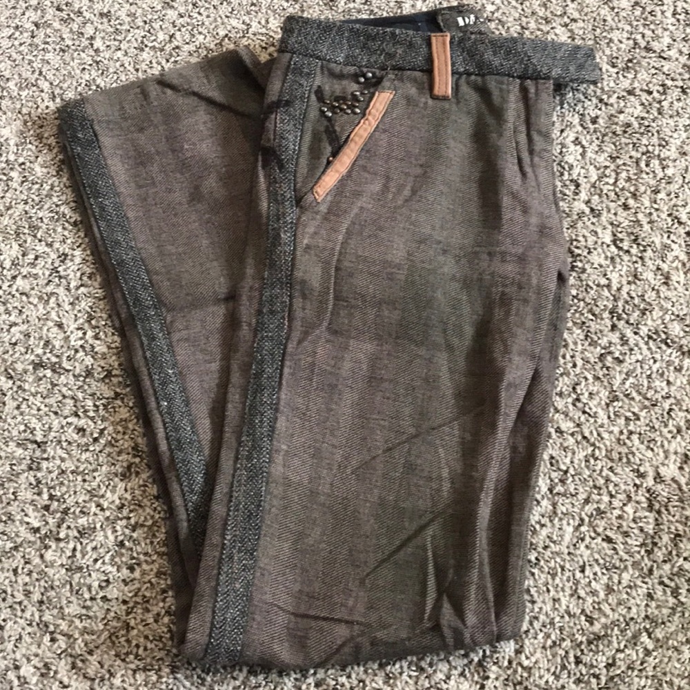 Multi colored brown DA-NANG pants